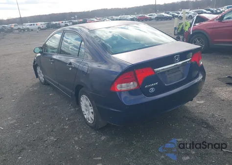 2010 Honda Civic Vp from USA, damaged, VIN 2HGFA1F31AH558369